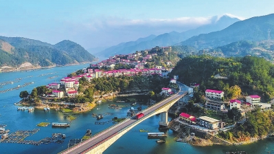 闽清在梅溪流域综合整治中,打造景观新空间 闽清在梅溪流域综合整治中,打造景观新空间
