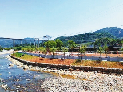 闽清在梅溪流域综合整治中,打造景观新空间 闽清在梅溪流域综合整治中,打造景观新空间