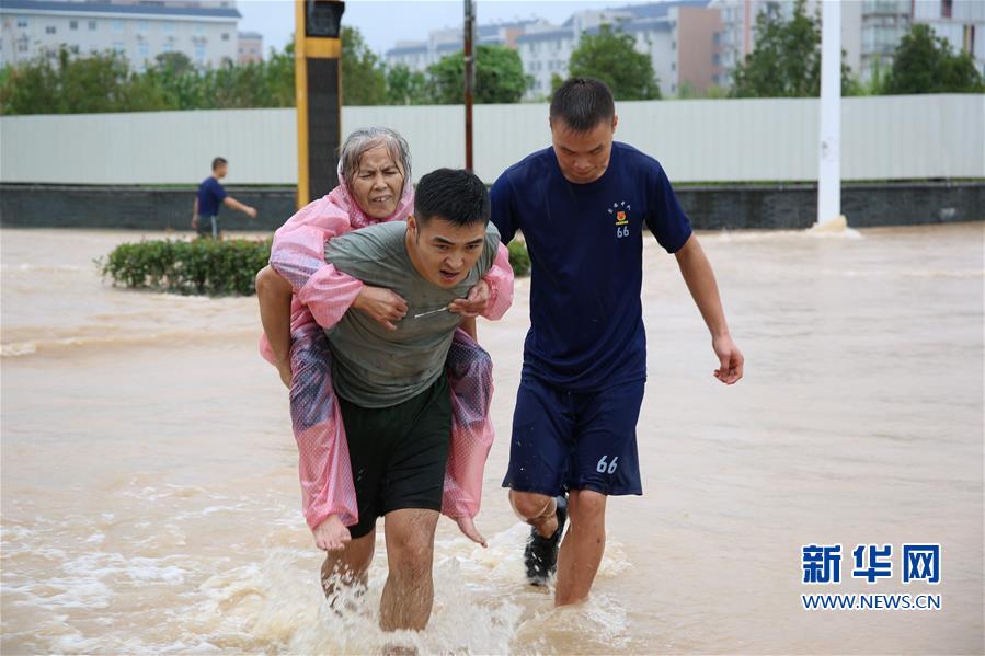 #（社会）（1）福建武夷山遭受暴雨袭击