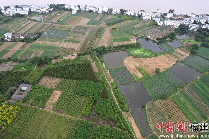 福建闽侯：“世外桃源”塔礁洲风景秀美